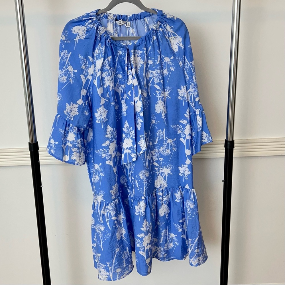NWT & Other Stories Floral Print Ruffle Dress Size M